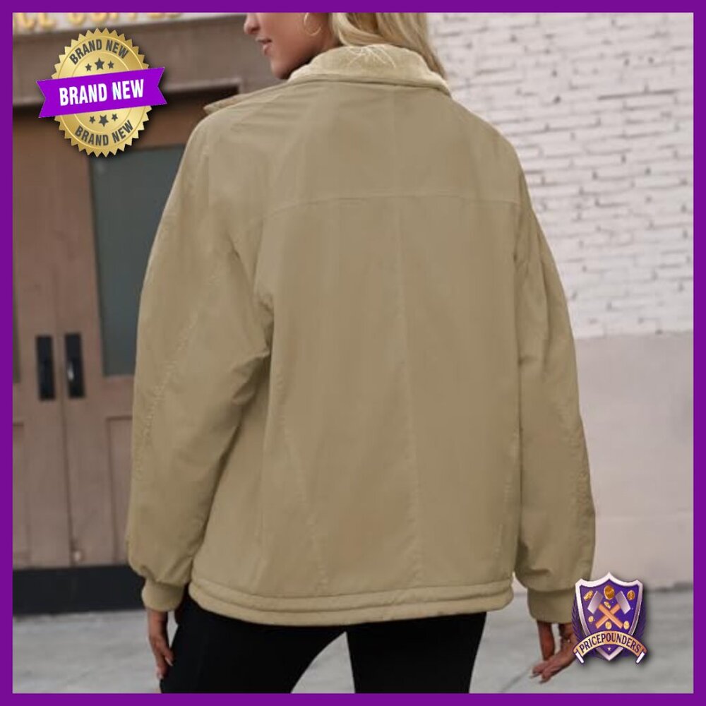 Fleece Lined Winter Jacket Waterproof Trench Coat… - image 2